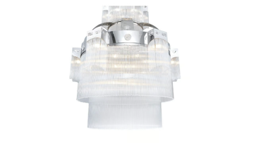METROPOLITAN II - Handmade brass chandelier by Patinas Lighting - view 3